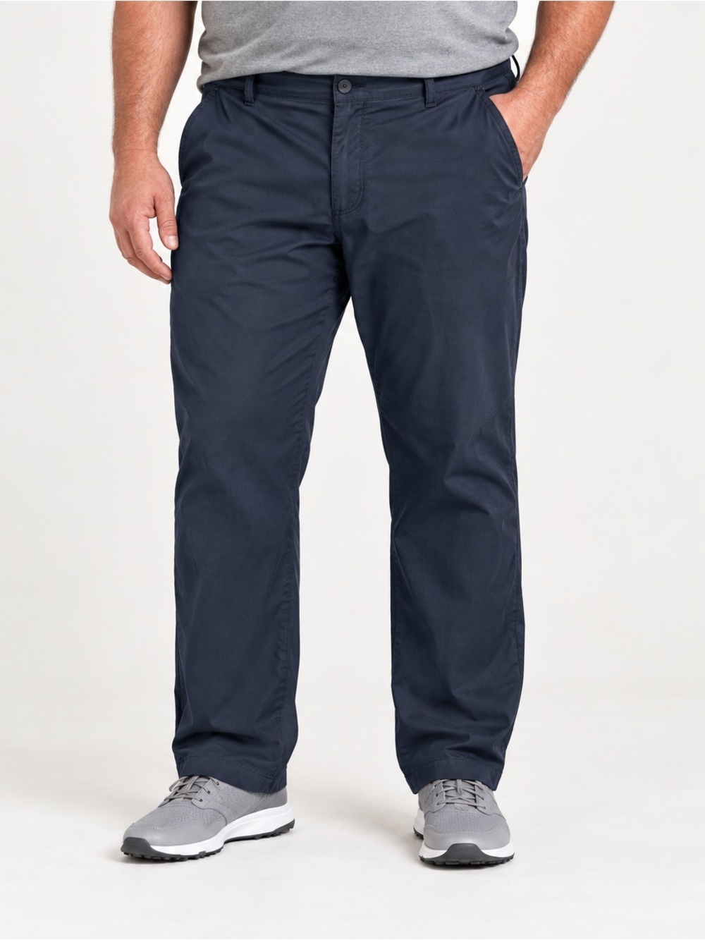 Under Armour Khaki Black Pants Mens 42X29 Stretch Hiking Golf Black